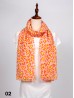 SCARF, LINEN, LEO, LARGE